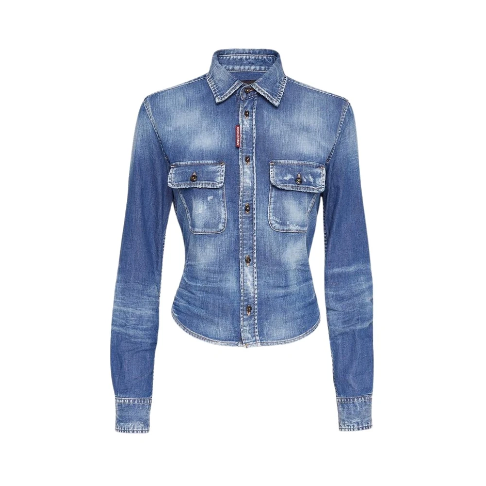 Jackets > Denim Jackets - - Dsquared2 - Modalova