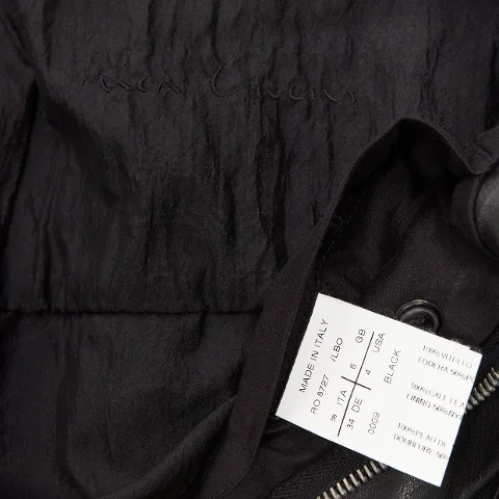 Rick Owens Pre-owned Fabric outerwear Black Dames