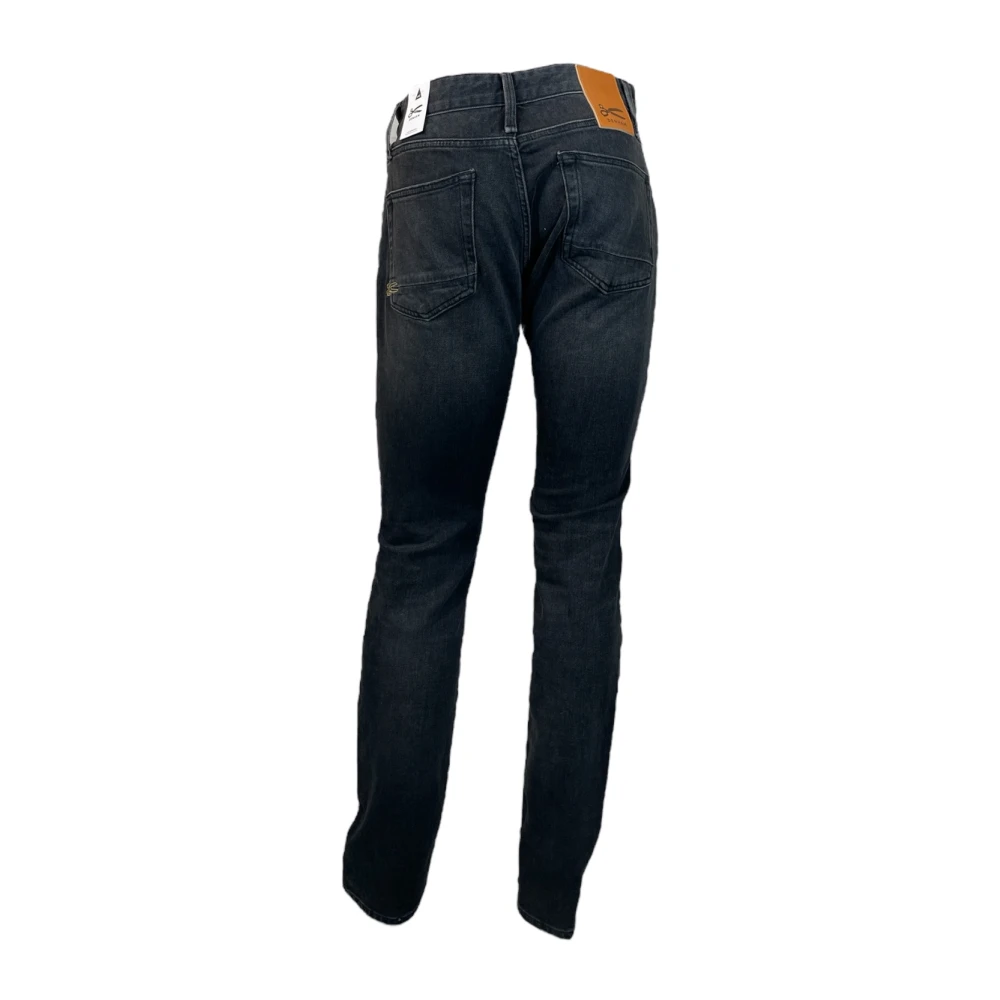Denham Ridge AWB Straight Fit Zwarte Jeans Black Heren