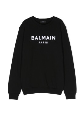 sweatshirt-en-coton-noir-avec-logo