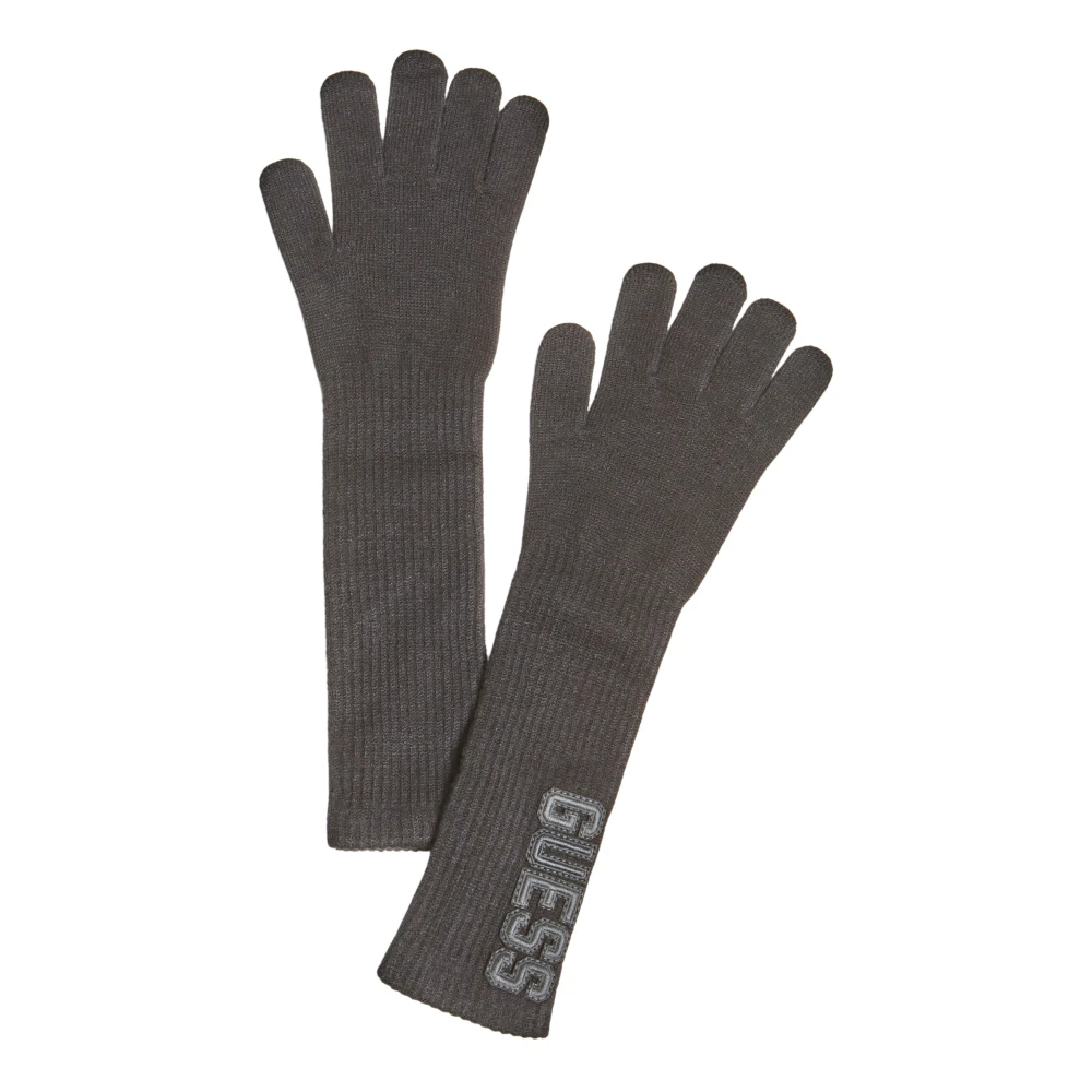Guess Gloves Gray Dames