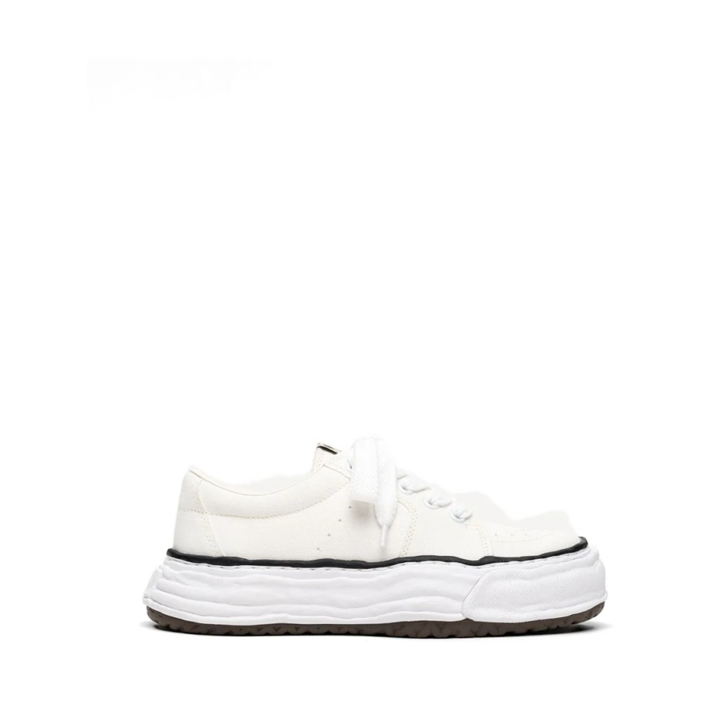Mihara Yasuhiro Eric OG Sole Canvas Low-top Sneaker Heren Schoenen Wit