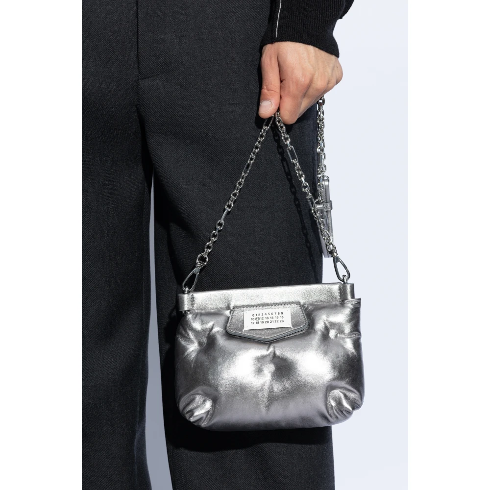 Maison Margiela Glam Slam Mini Schoudertas Gray Unisex