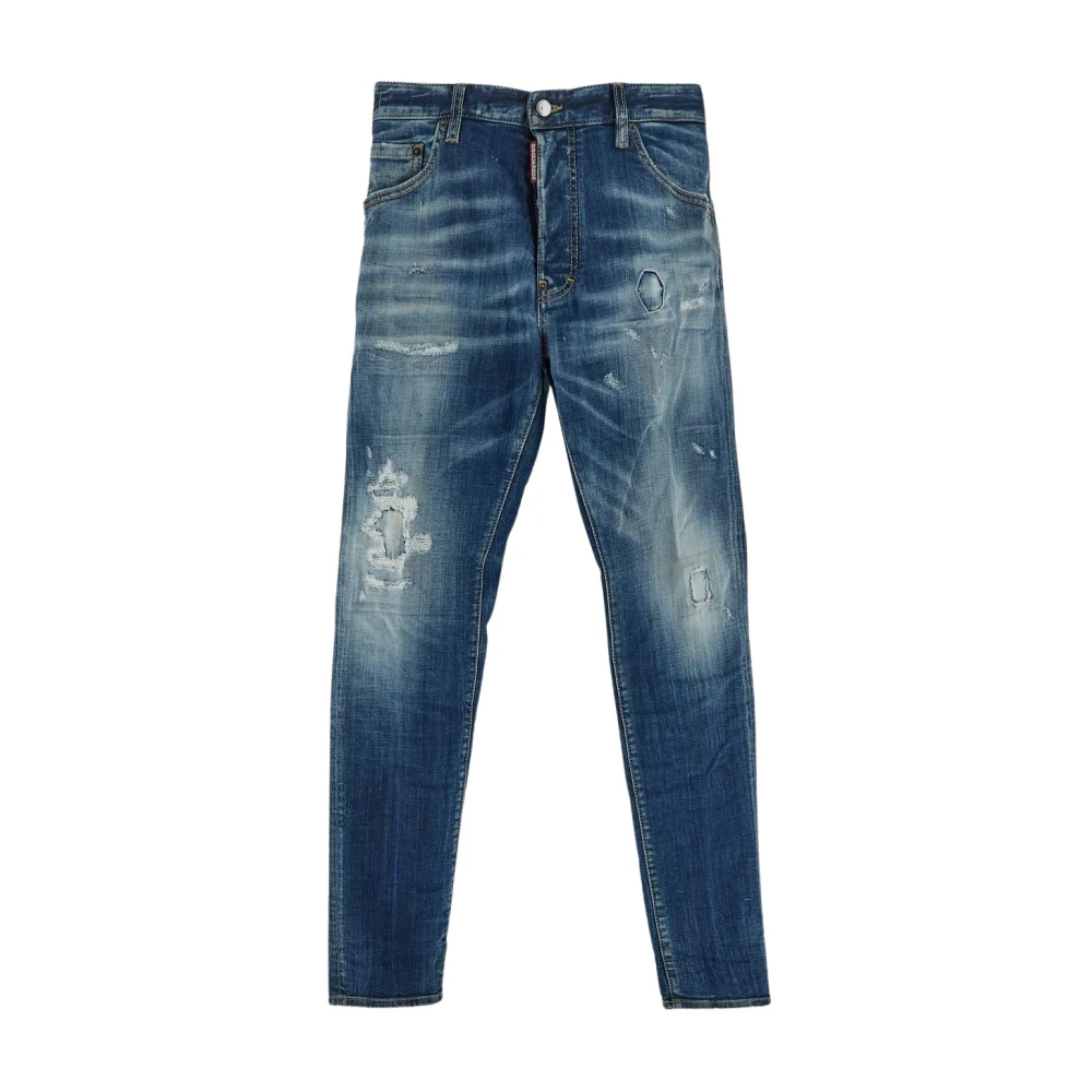 Dsquared2 Heren Denim Mode Blue Heren