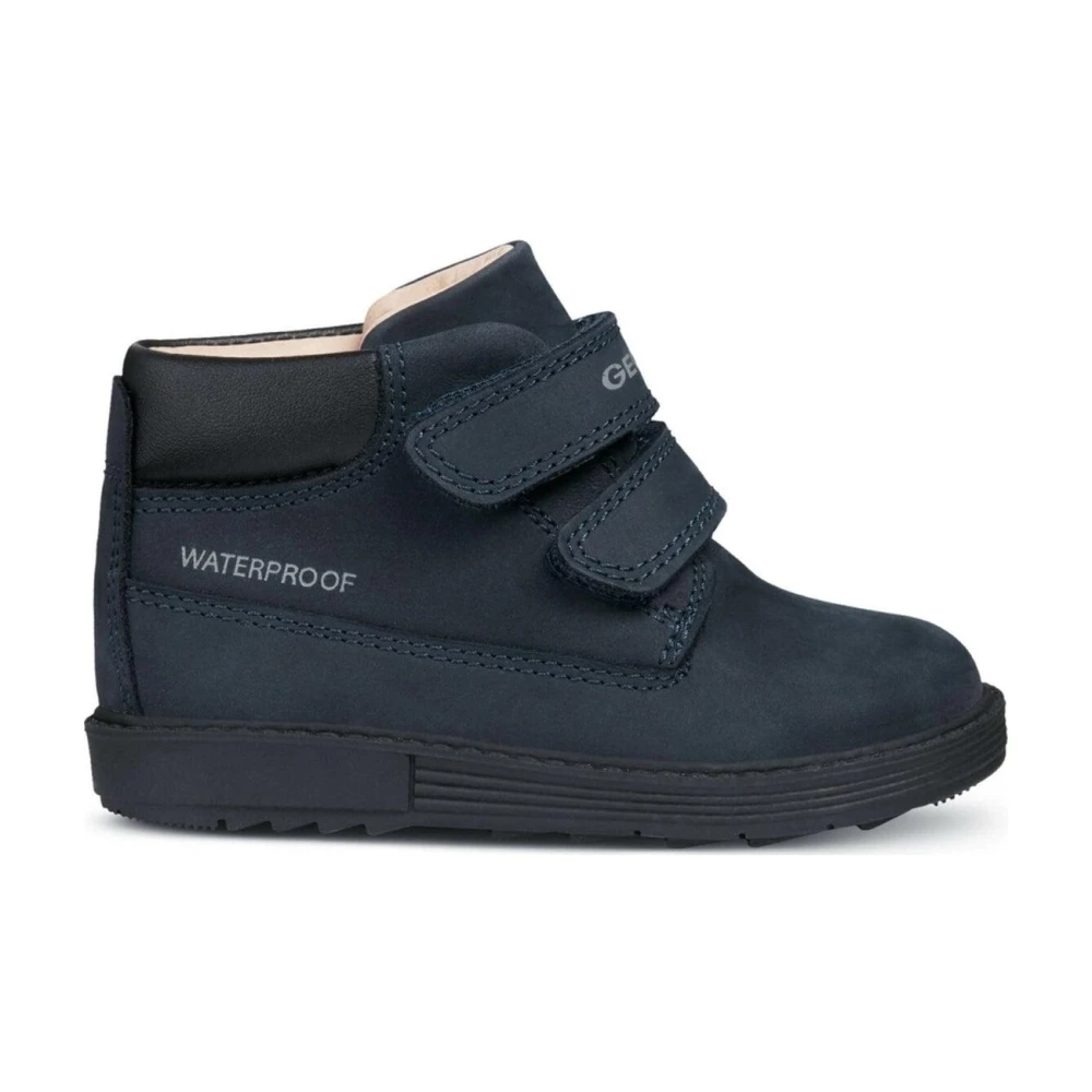 Geox Men's Blue Hynde Wpf Booties