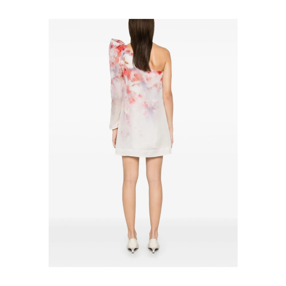 Zimmermann Bloemenfeestjurk met lange mouwen Multicolor Dames