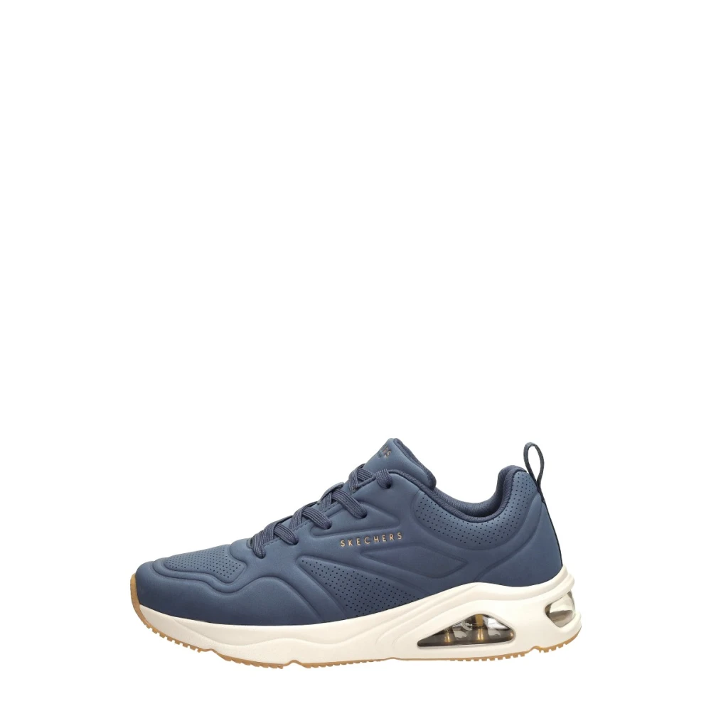 Skechers Tres-Air Uno Heren Schoenen Blauw