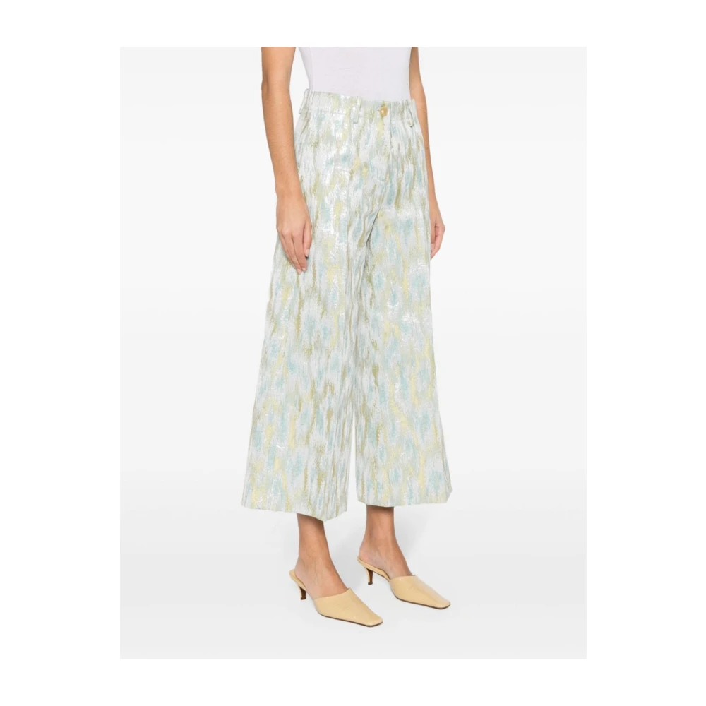 Erika Cavallini Wide Trousers Multicolor Dames