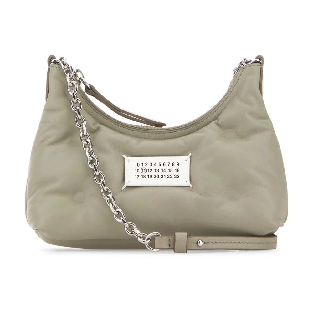 Maison Margiela Grijze leren Hobo schoudertas Gray Dames