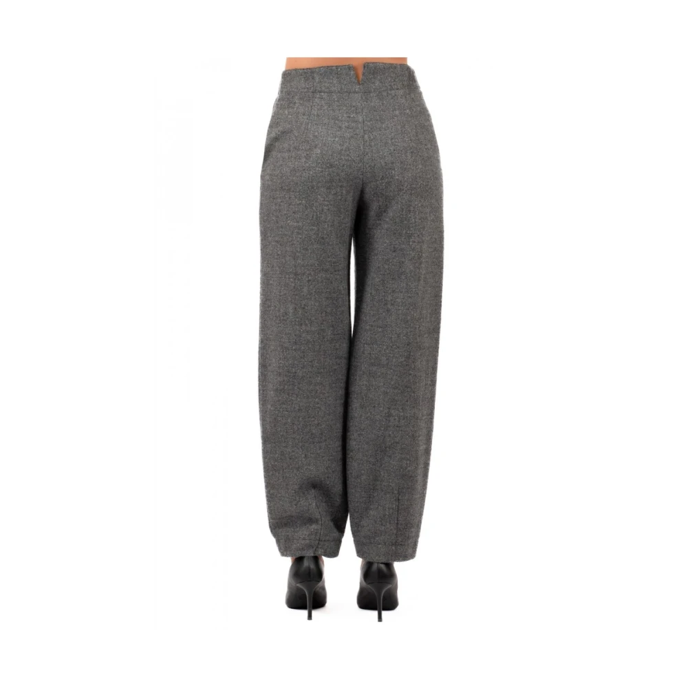 Emporio Armani Damesbroek Stijlvol Gray Dames