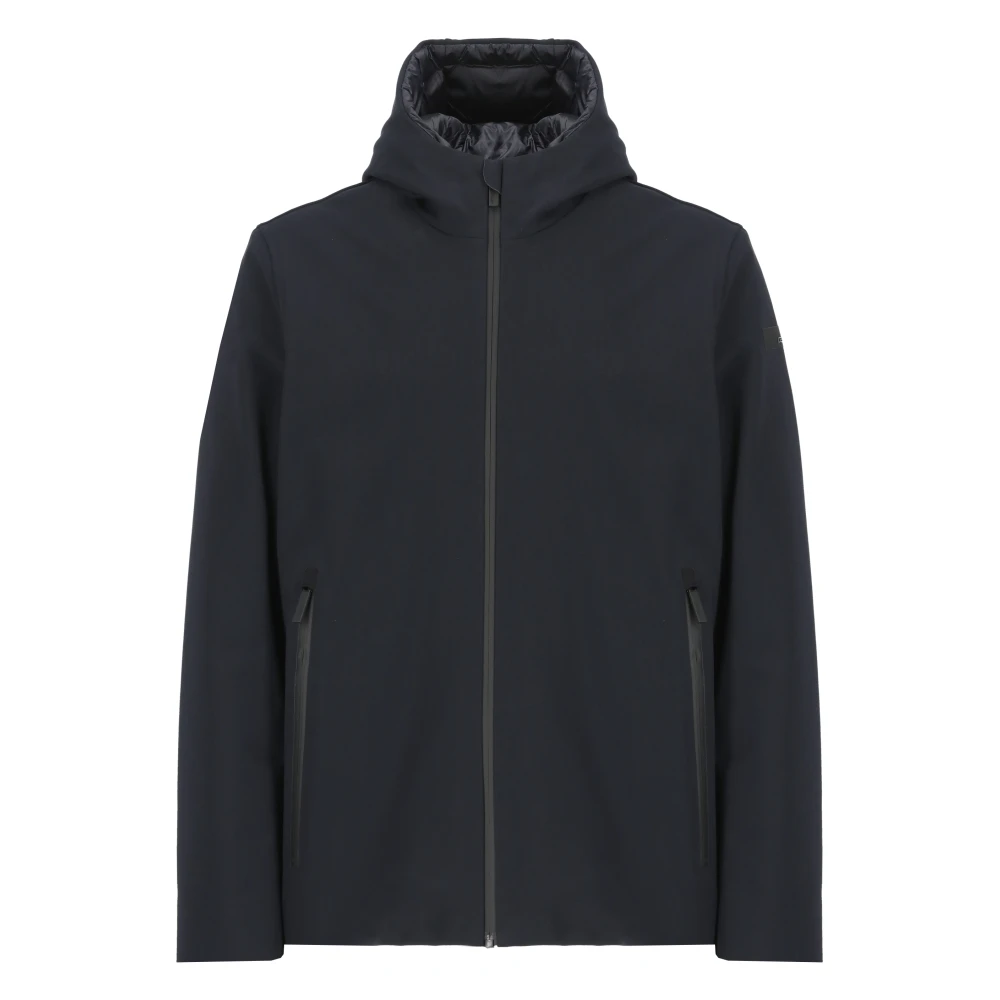 RRD Blauwe Gewatteerde Jas met Capuchon Blue Heren