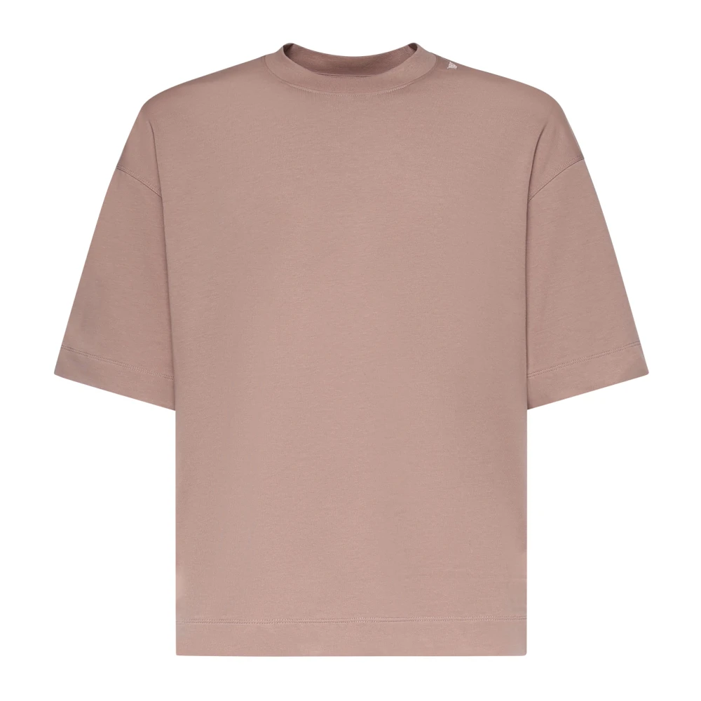 Emporio Armani Men's Orange T-Shirts, 2XL, Cotton Jersey T-Shirt