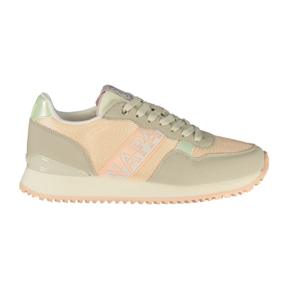 Napapijri Women's Pink Sneakers, 6 Uk, Sports Shoe With Laces