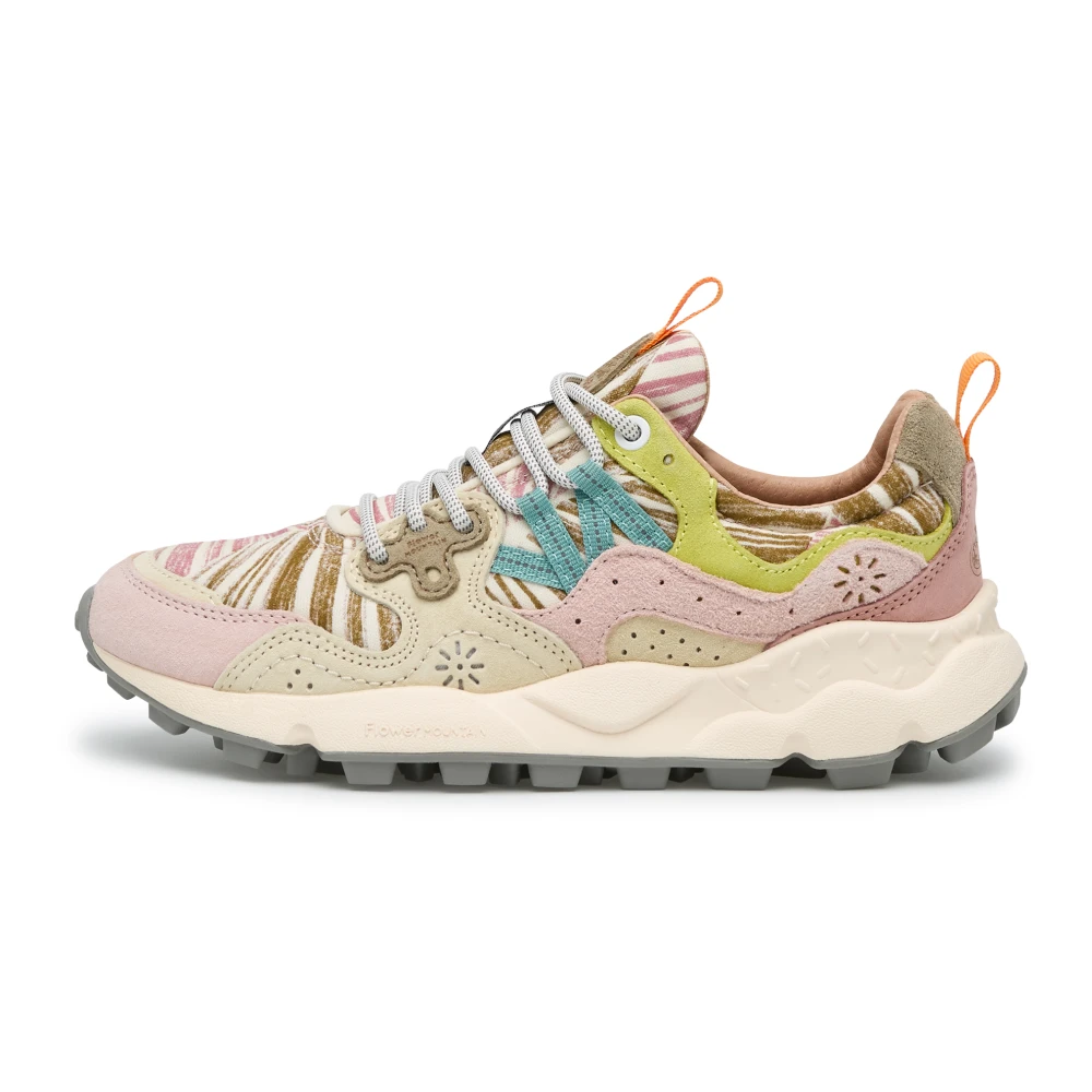 Flower Mountain Women's Multicolor Sneakers, 3 Uk, Yamano 3 Trainers