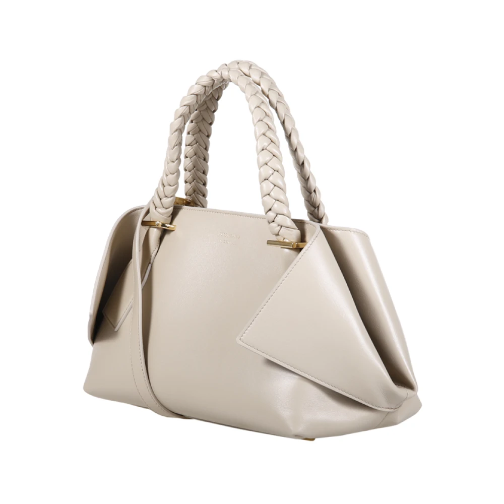 Salvatore Ferragamo Stone Blossom Schoudertas Beige Dames