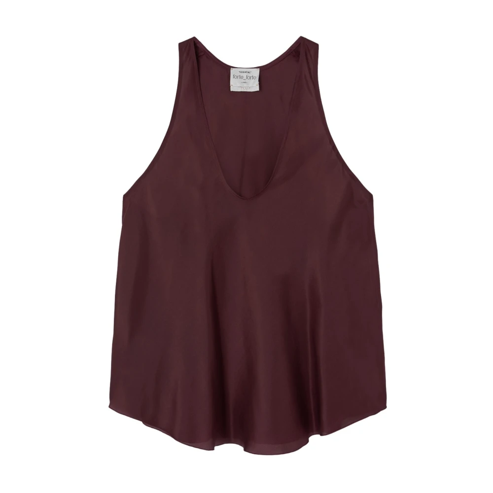 Tops > Sleeveless Tops - - Forte Forte - Modalova