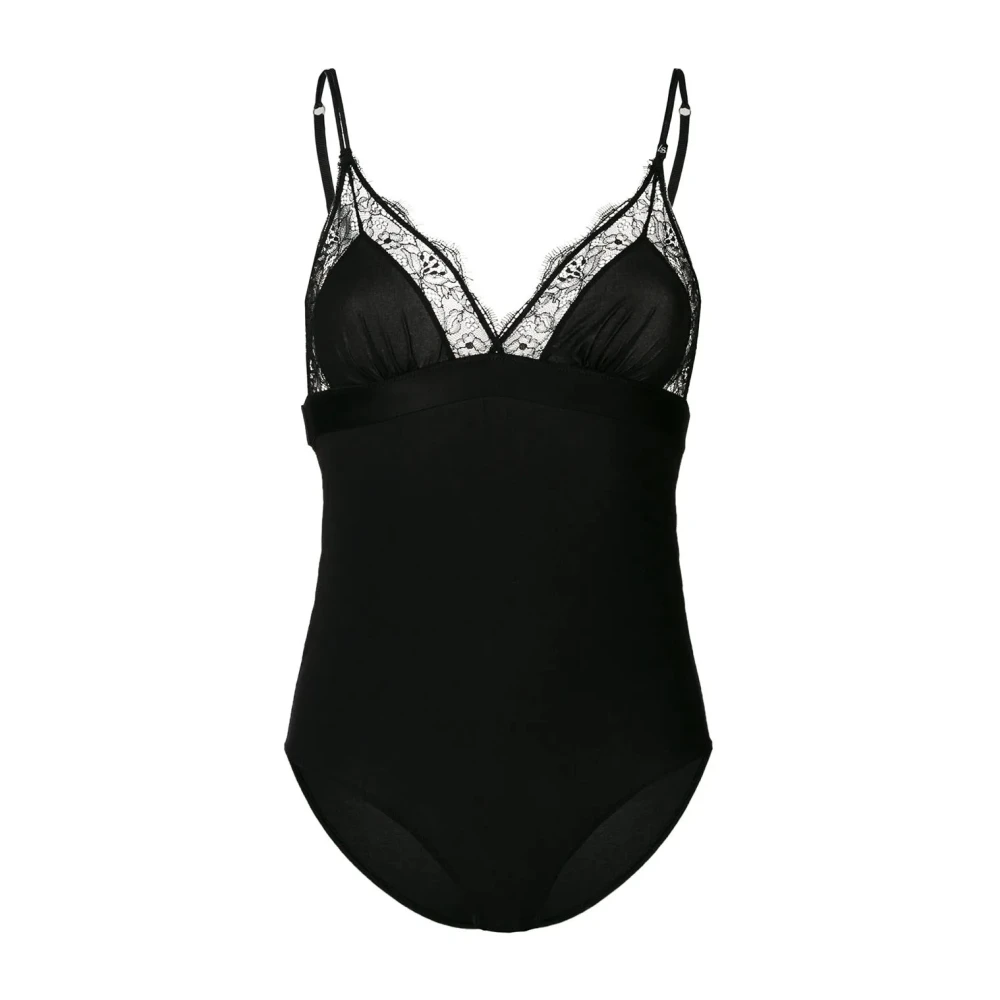 Love Stories Svart Spets Bralette Black, Dam