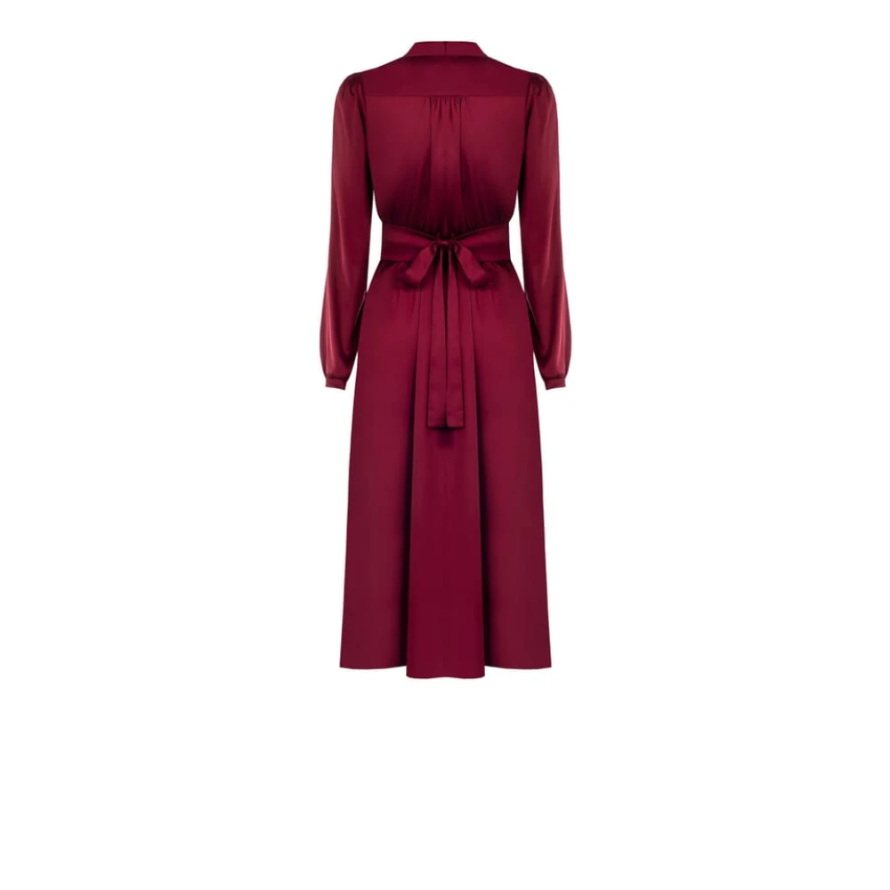 RINASCIMENTO Elegante Jurk Collectie Herfst Winter Red Dames