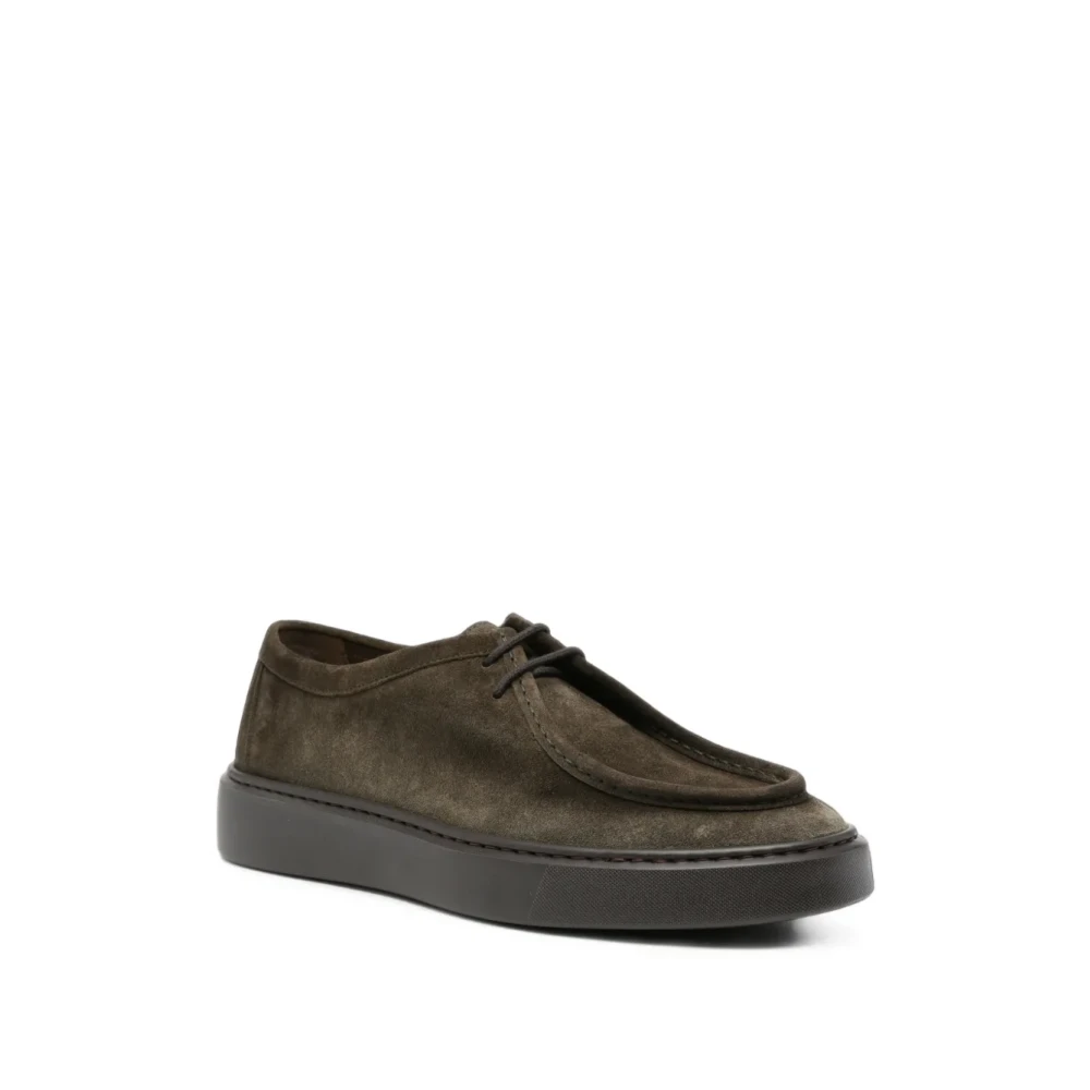Doucal's Suede veterloafer