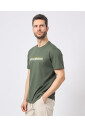t-shirts-et-polos-verts-avec-impression-frontale
