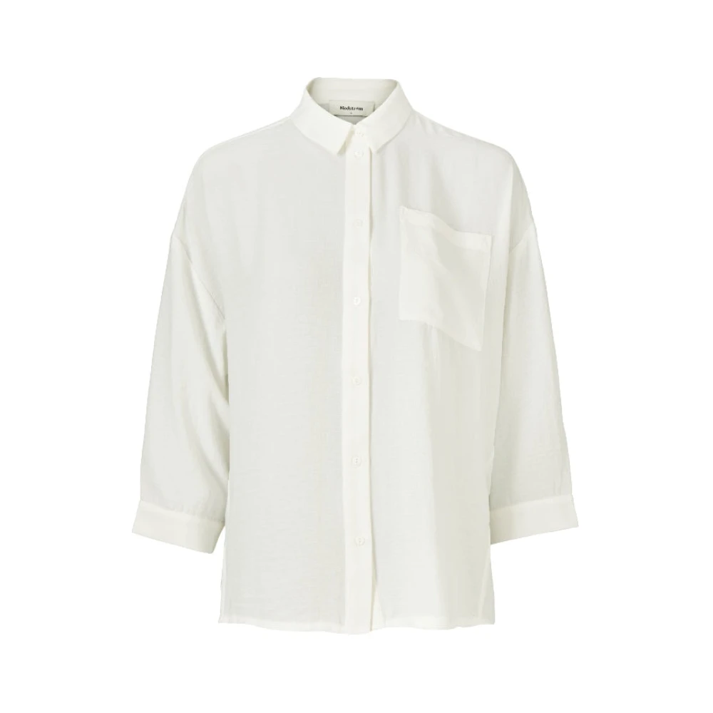 Modström Off white blouse Alexis White Dames