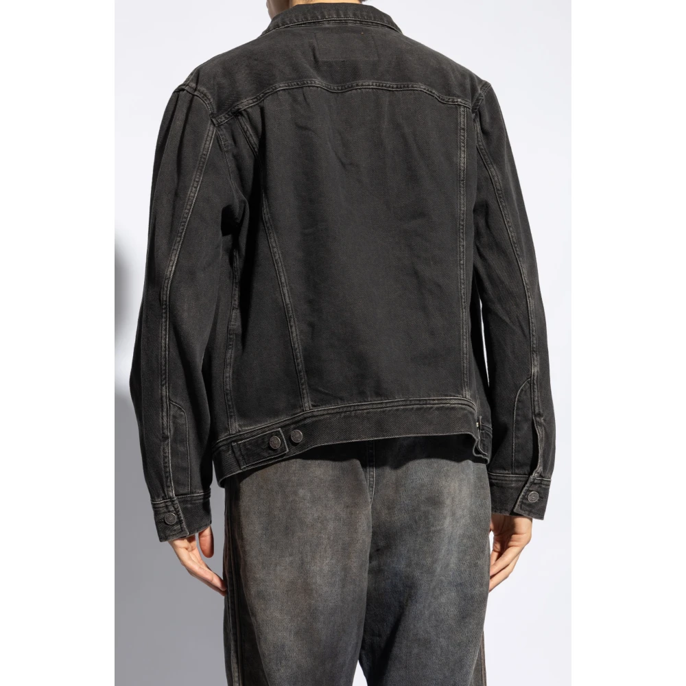 Diesel Denim jack D-Barcy Black Heren