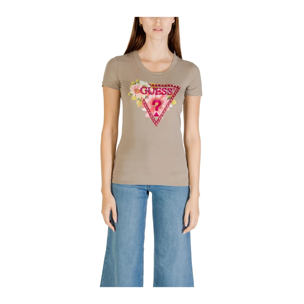 Guess - Tops > T-Shirts - Green - Guess - Modalova