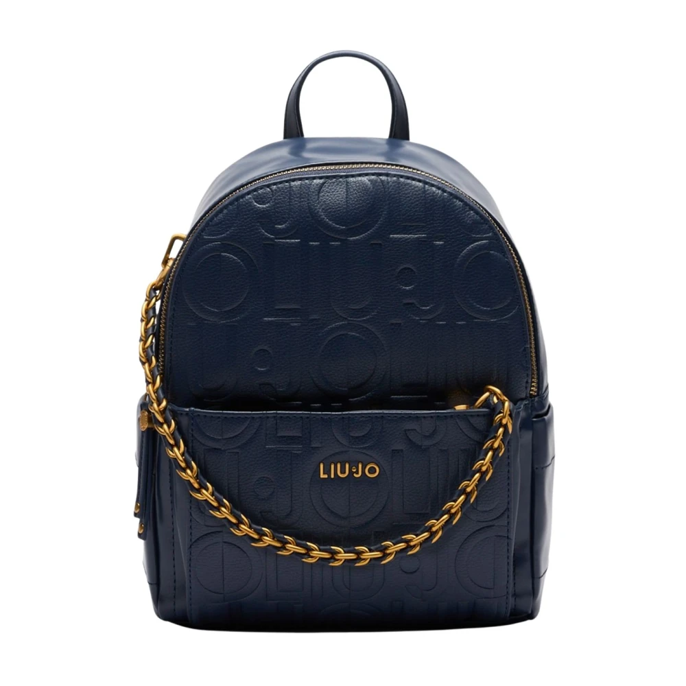 Liu Jo Stijlvolle Rugzak Blue Dames