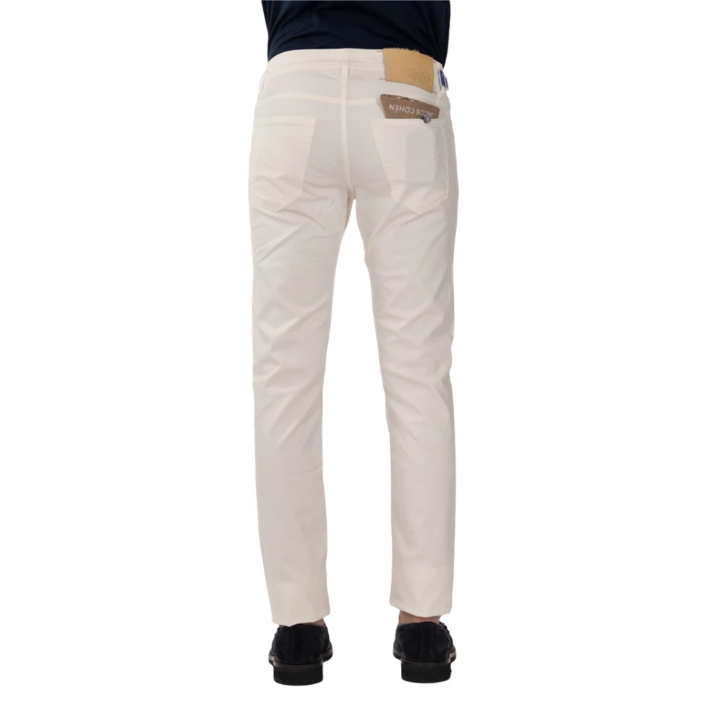 Jacob Cohën Slim Fit Denim Jeans Beige Heren