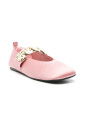 pink-elastic-strap-flat-shoes