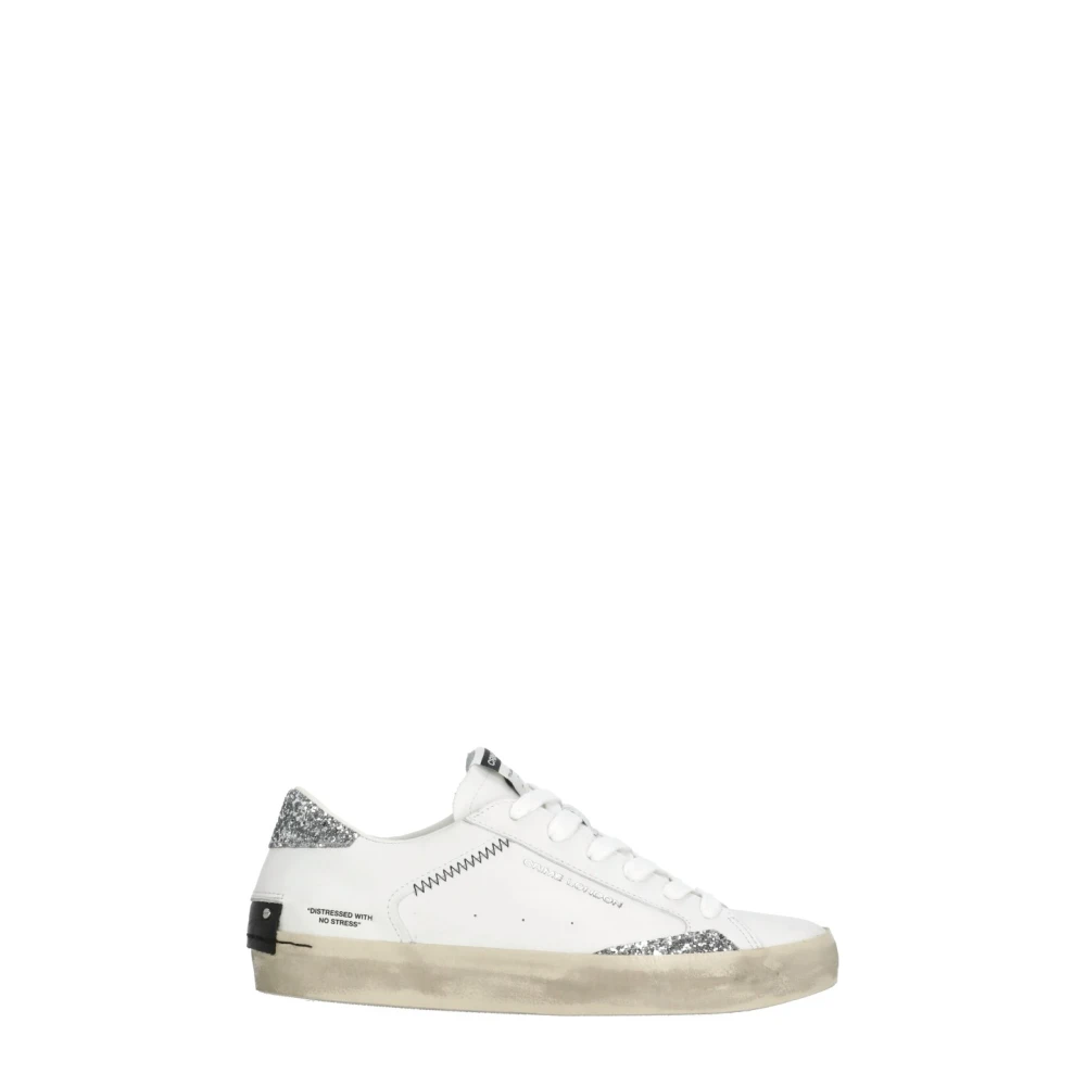 Crime London Distressed Sneakers Dames Schoenen Wit