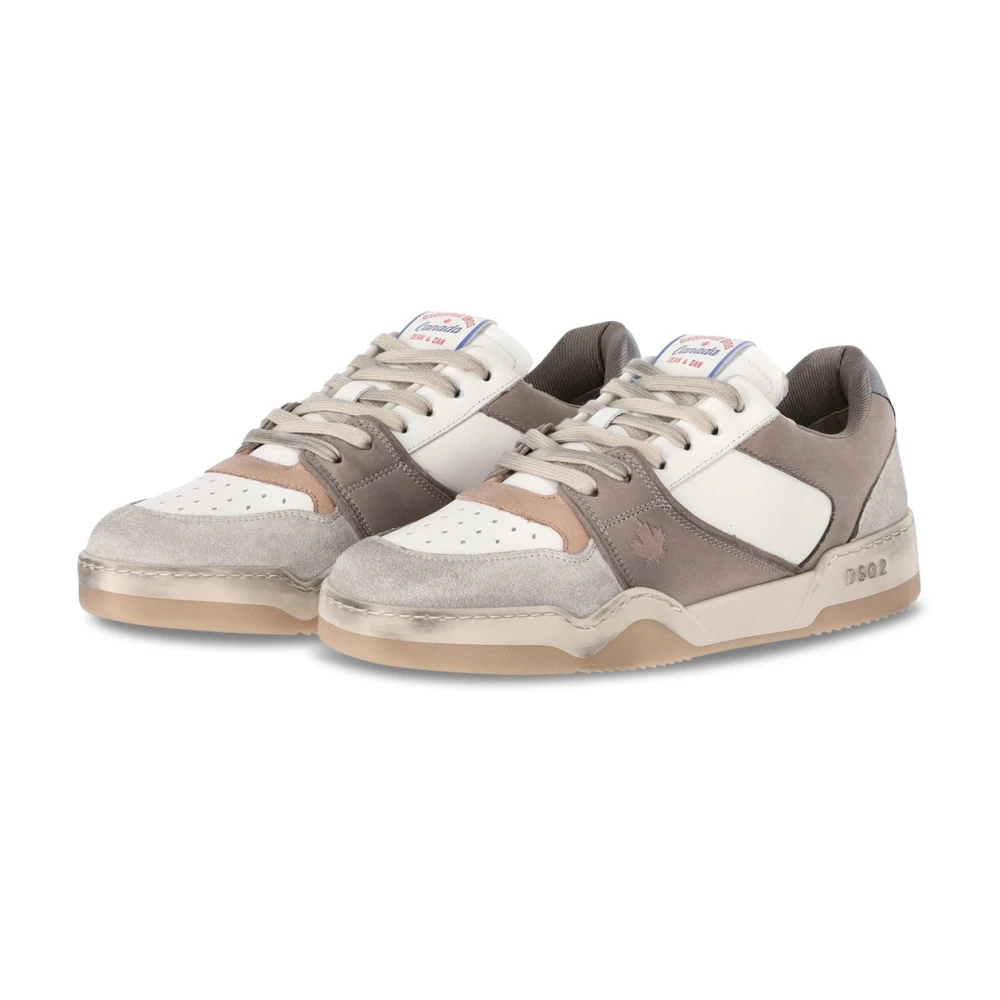 Dsquared2 Used Look Spiked Sneaker Heren Schoenen Veelkleurig Multicolor