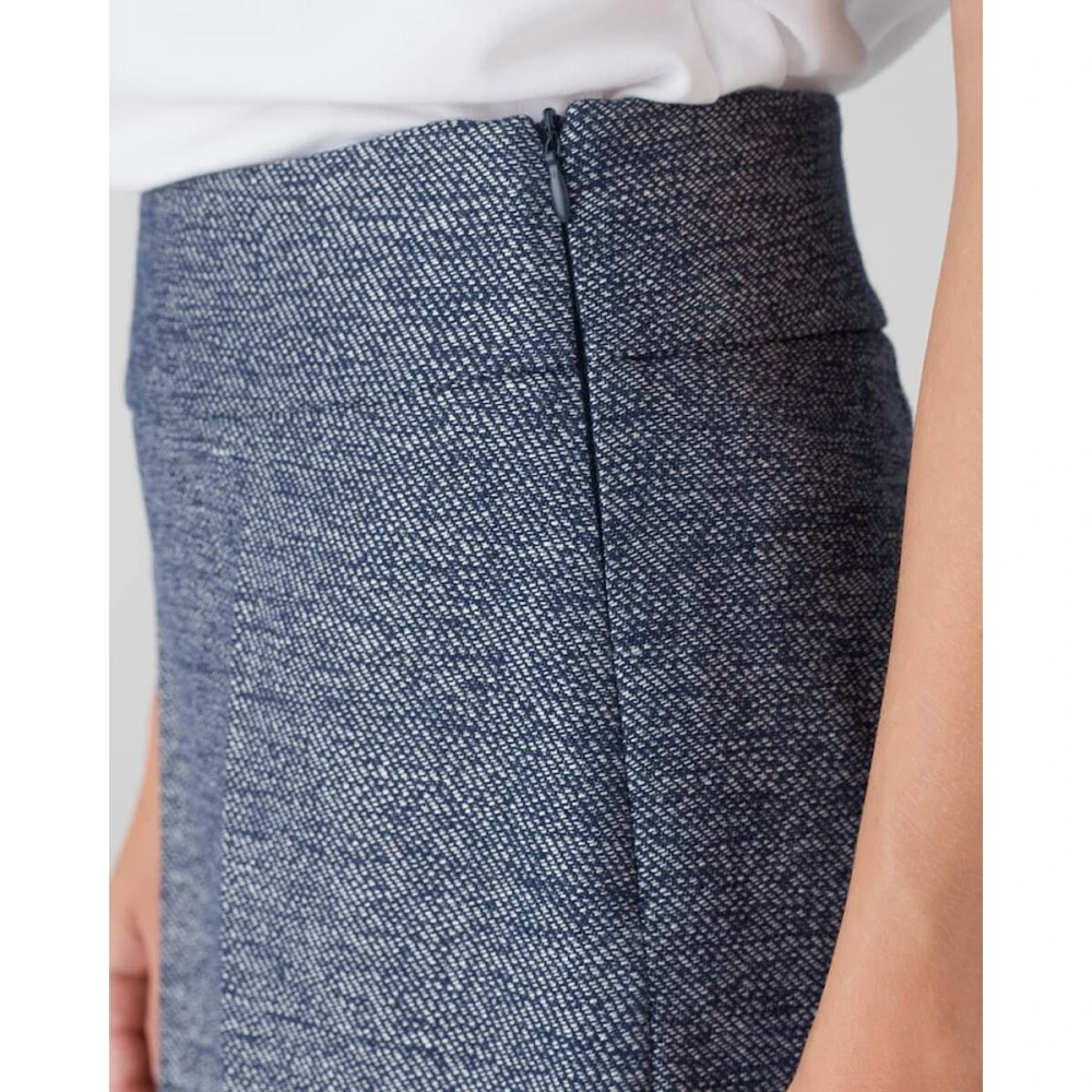 Opus Misha Fresh Stijlvolle Broek Blue Dames