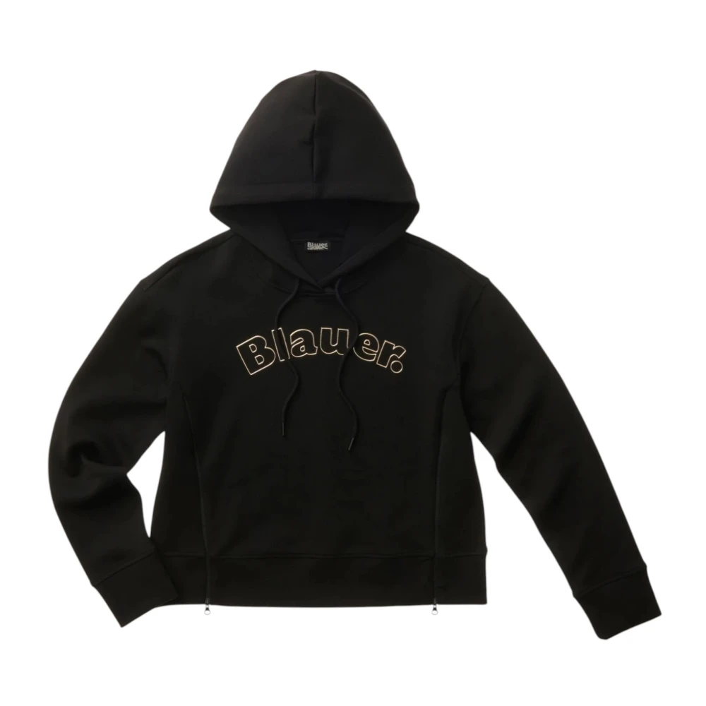 Blauer Mujer Negro Sudaderas, Talla: S