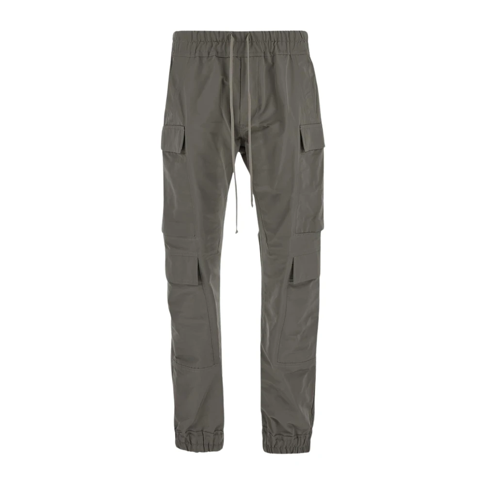 Rick Owens Tapered Trousers Gray Heren
