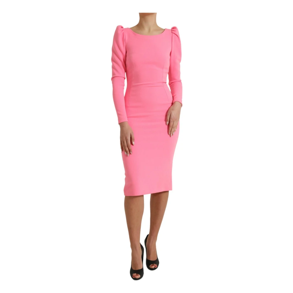 Dolce & Gabbana Midi Dresses Pink Dames