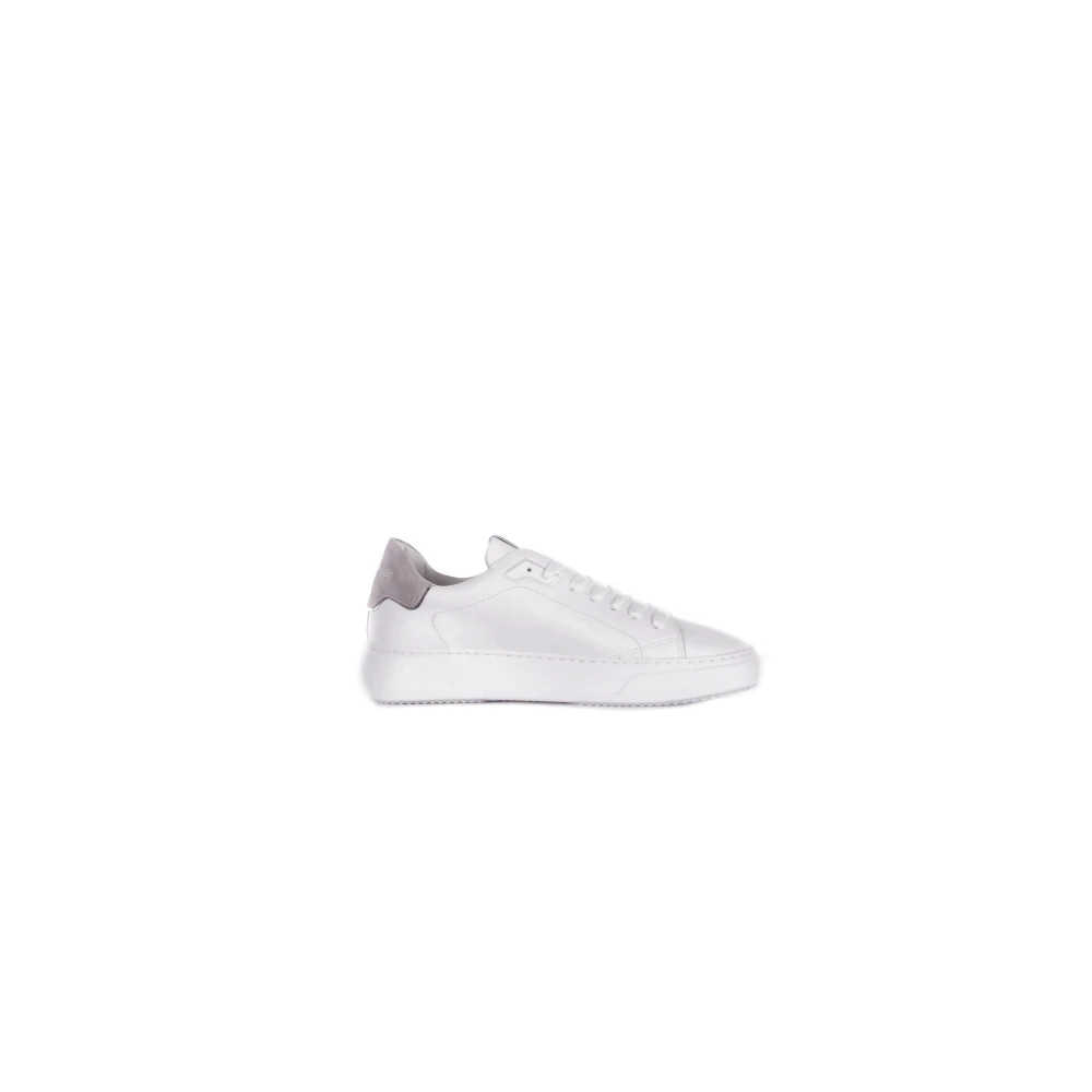 Philippe Model Leren Rubberen Zool Vetersneakers Heren Schoenen Wit
