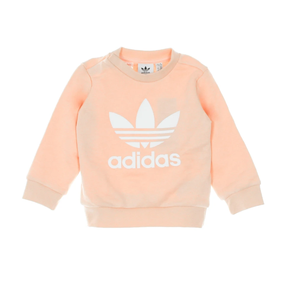 Adidas Barn Tracksuit Crew Set Hazcor/vit Orange, Pojke