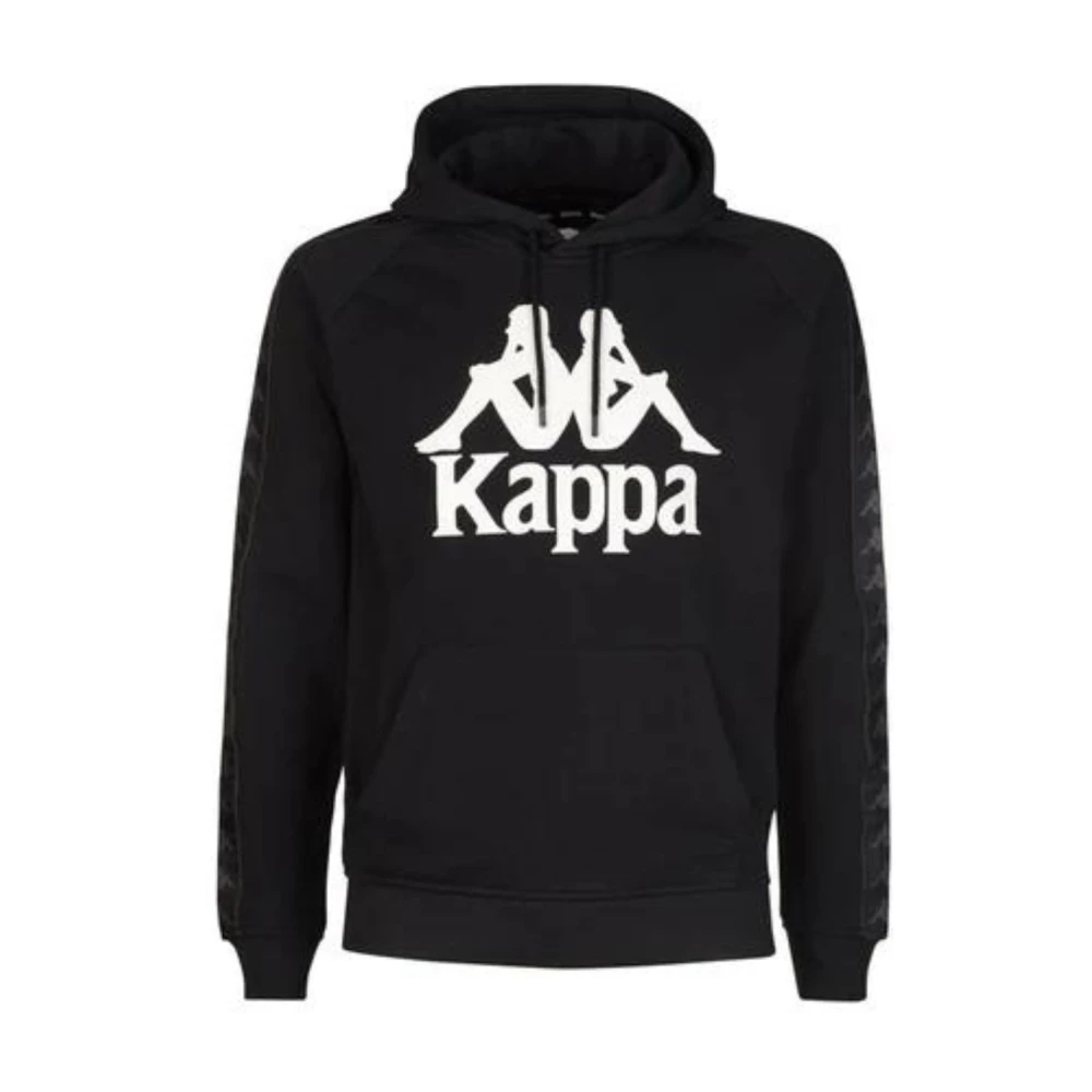 Kappa Men's Black White Antique Cotton/Polyester Sweatshirt - Hoodies - M - Sweatshirts & Hoodies