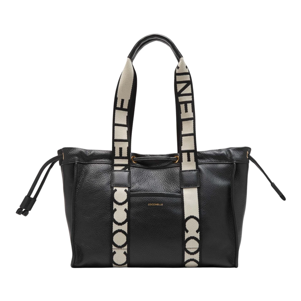 Coccinelle Zwarte Urban Shopping Tas Black Dames