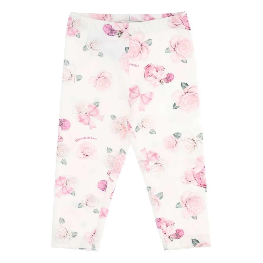 Monnalisa Boys Multicolor Cotton Jersey Leggings - Leggings - 3 M - Kids