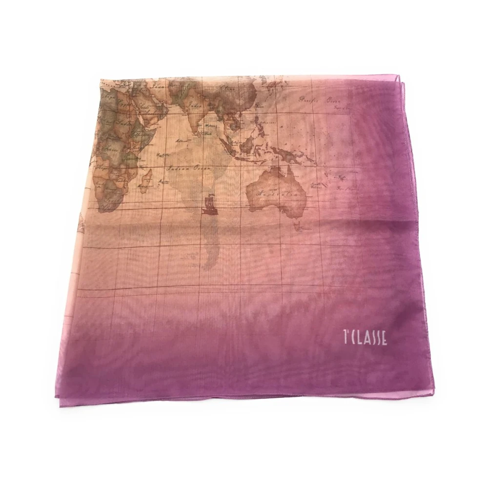 Alviero Martini 1a Classe Geo Sfumato Sjaal Multicolor Dames