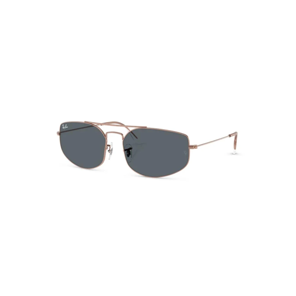Ray - Ban Unisex Bronze/Blue Rb3845 Explorer 5 9035R5 Sunglasses Metal Geometric Normal - Image 4