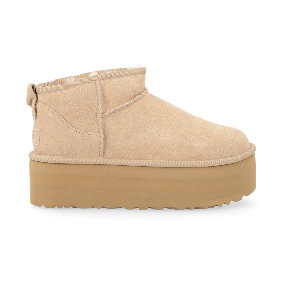 UGG Mini Platform Sand Stil Boot Brown, Dam