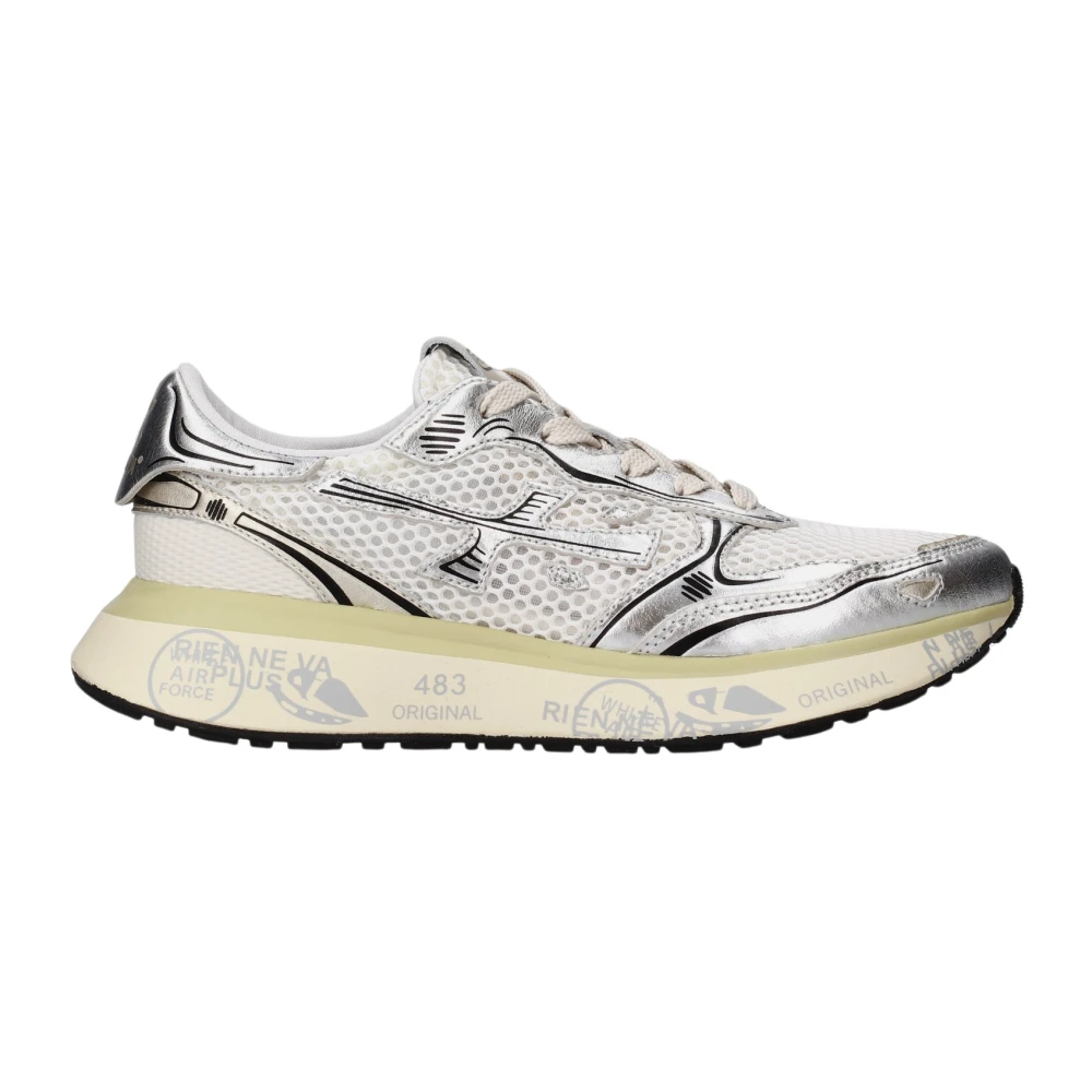 Premiata Women's Gray Sneakers, 5 Uk, Lauryn 8192