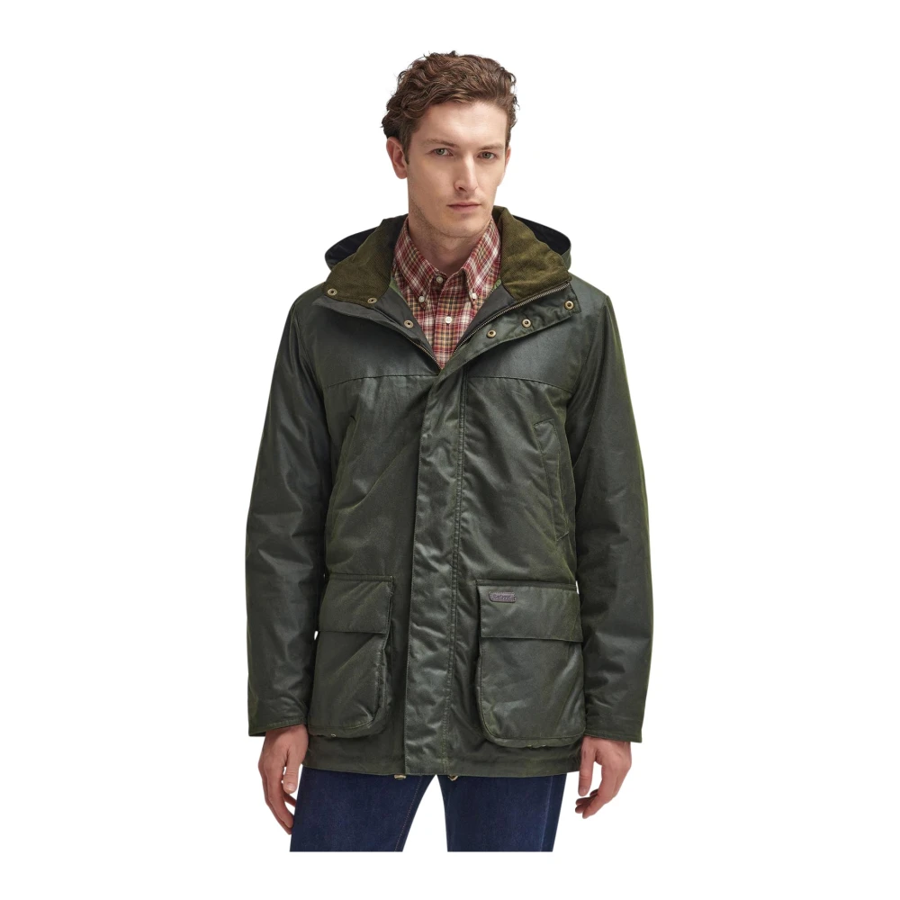 Barbour Groene Winterjas Green Heren