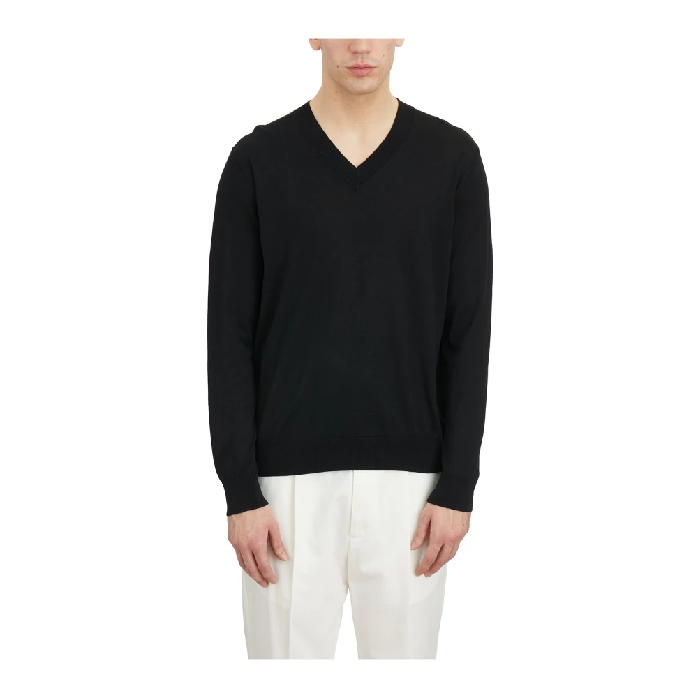 Knitwear > V-neck Knitwear - - Paolo Pecora - Modalova