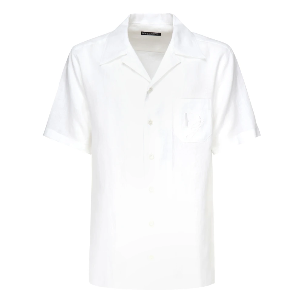 Dolce & Gabbana Wit Overhemd voor Mannen White Heren