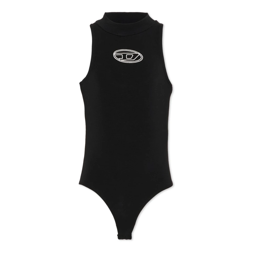 Diesel Girls Black Bodies & Sets, 6 Y, Sleeveless Bodysuit