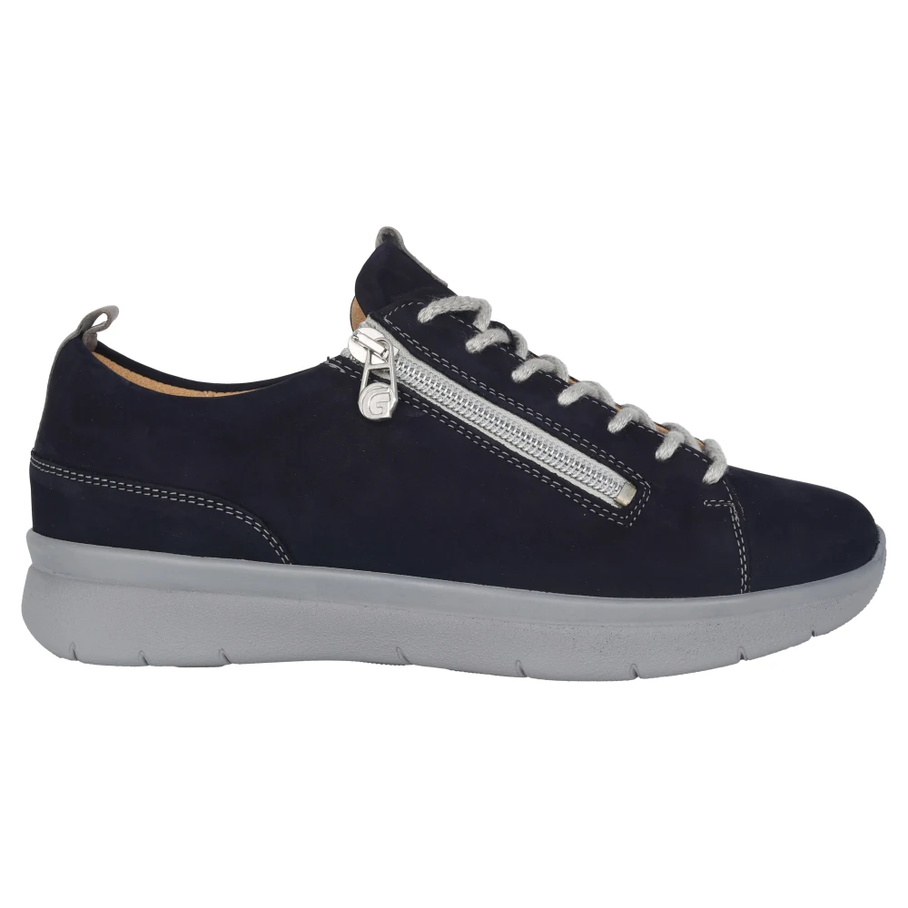 Ganter Wijde Pasvorm Blauwe Sneaker voor Vrouwen Dames Schoenen